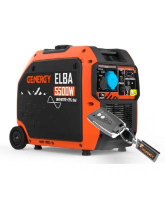 Бензиновий інверторний генератор GENERGY ELBA RC (5,5 кВт)
