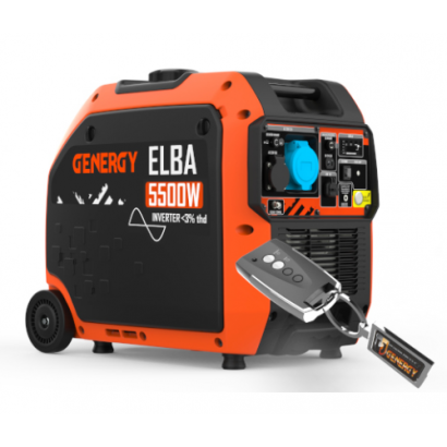 Бензиновий інверторний генератор GENERGY ELBA RC (5,5 кВт)